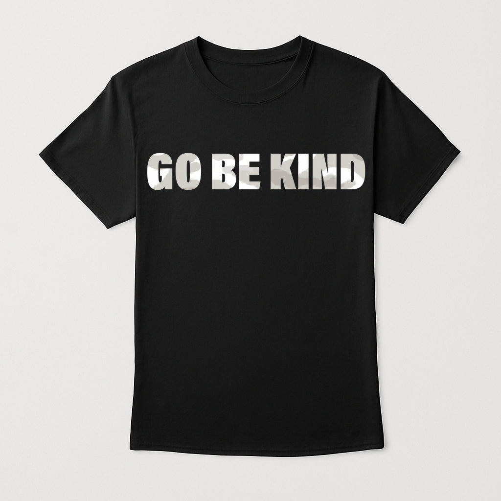 GoBeKind Black Camo T-Shirt