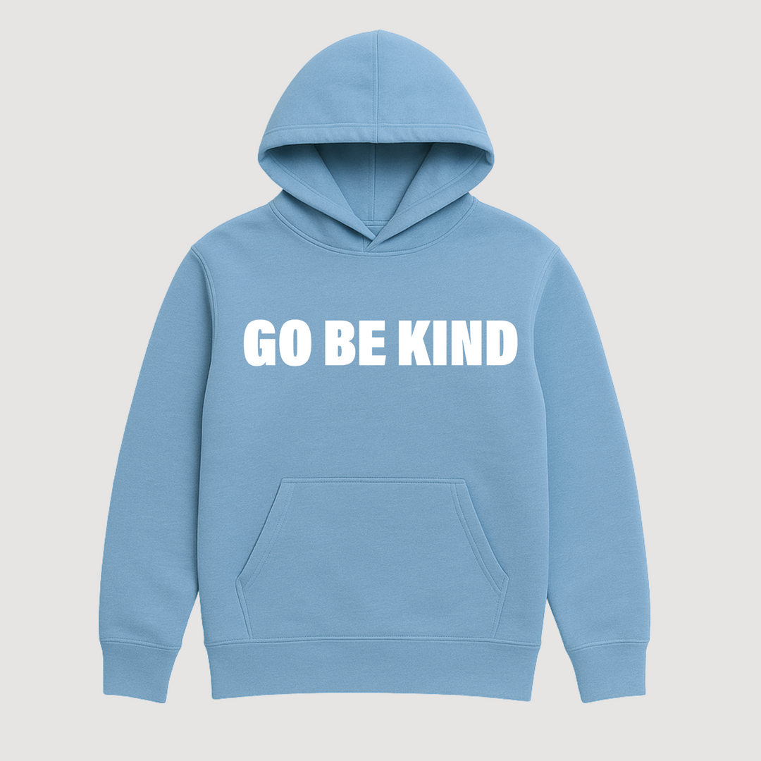 GoBeKind Light Blue Hoodie